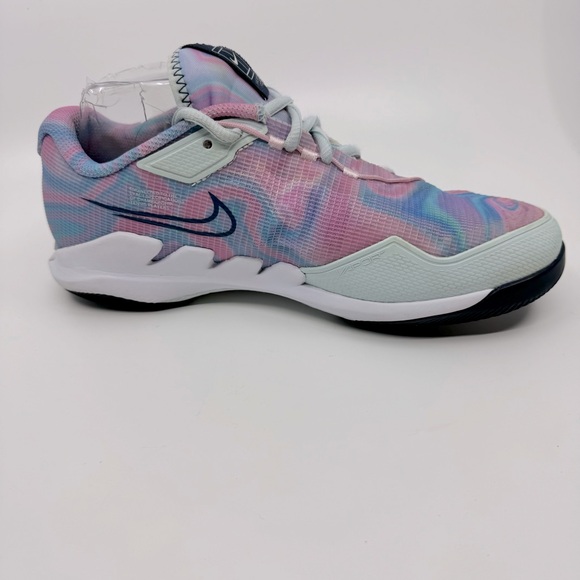 Nike Court Air Zoom Vapor Pro 'Pink Foam Glacier Blue' tennis shoe. SZ 7 - Picture 5 of 11